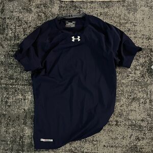 Under Armour Men's Dark Blue Short Sleeve Tee